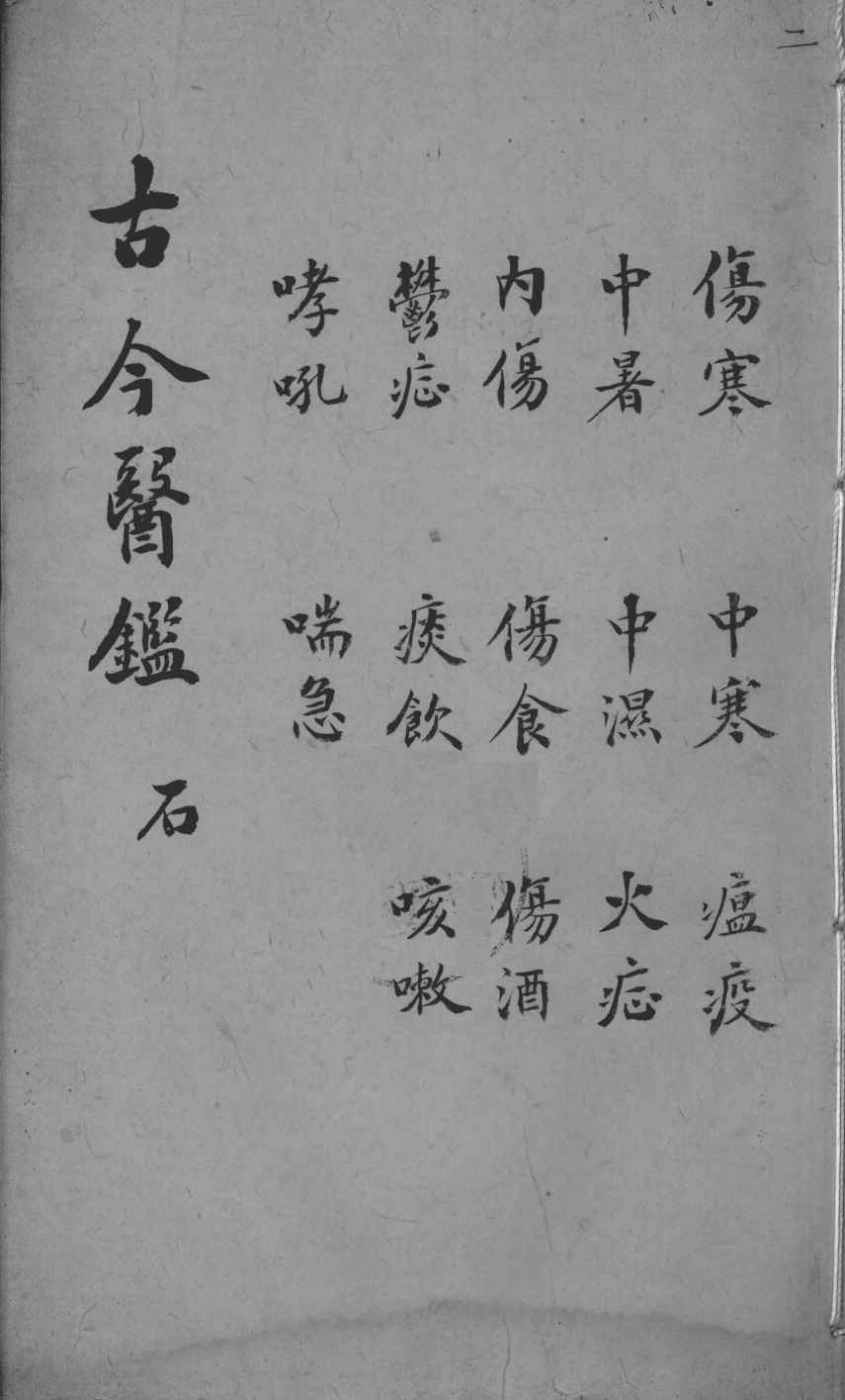 古今医鉴  卷2